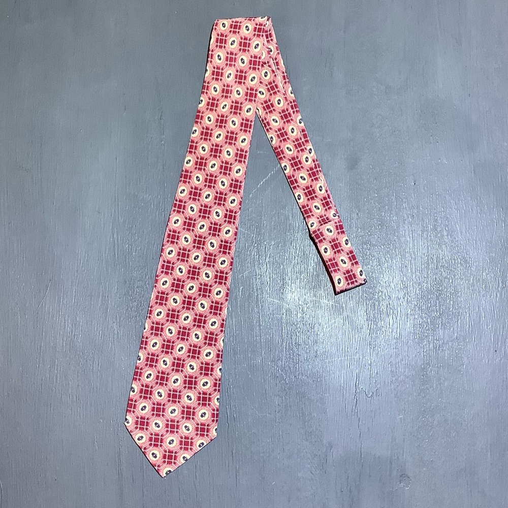 Valentino Cravatte 100% Silk Men’s Neck Tie | 1980s | Made In Italy
